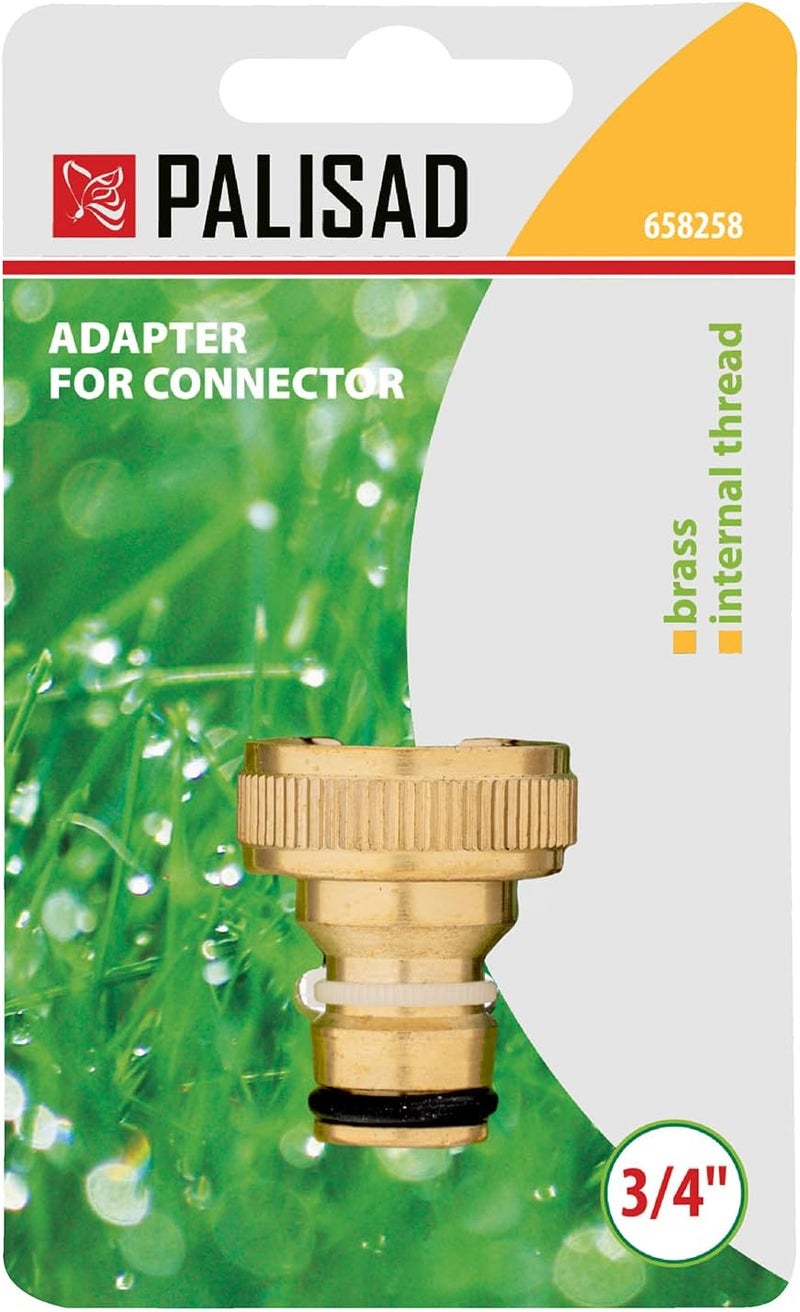 PALISAD Brass Adapter with Internal Thread – 3/4″ Garden Hose Fitting - Image 4