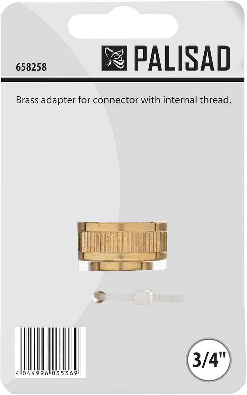 PALISAD Brass Adapter with Internal Thread – 3/4″ Garden Hose Fitting - Image 5