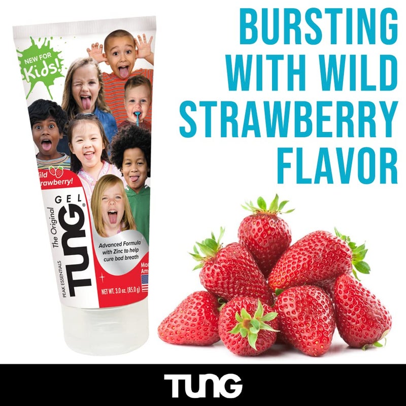 Peak Essentials The Original TUNG Brush Tongue Cleaner for Kids, Childs Tongue Scraper, Kids Tongue Brush, Childrenâ€™s Tongue Cleaner Brush, Tongue Scrubber, Made in America, Set of 2 - Image 5