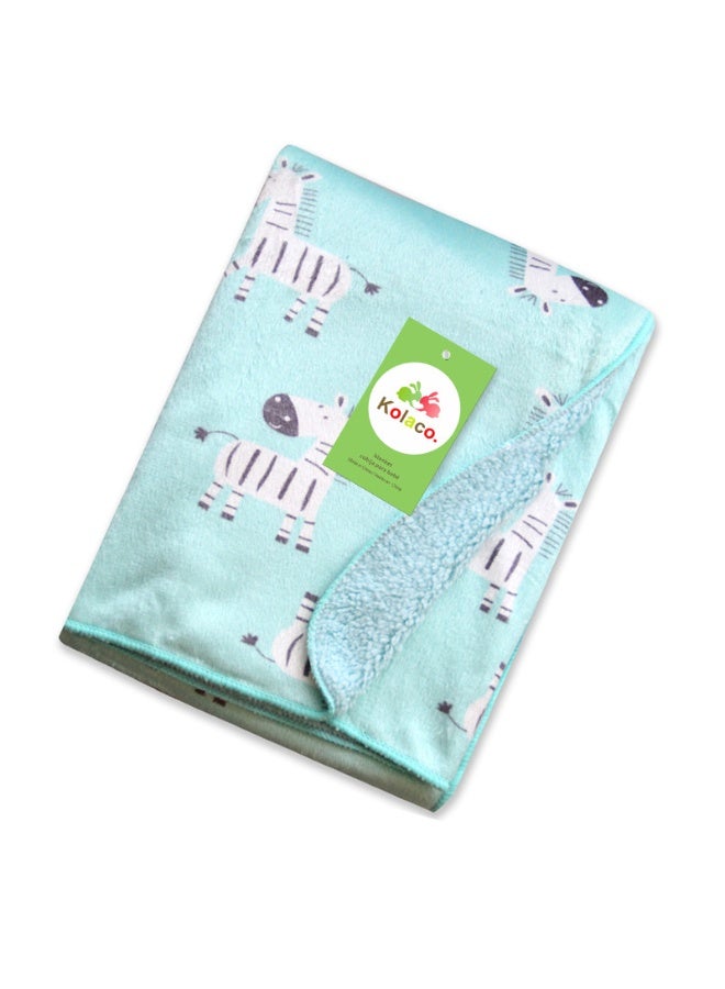 Cartoon Pattern Breathable Portable Comfy Soft Blanket for Baby, Multicolour