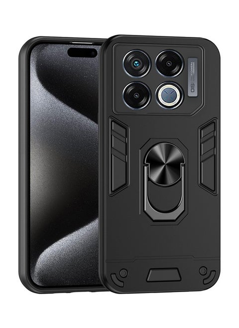 Infinix GT20 Pro 5G Case Cover Protector Accessories with Camera Len Protection Anti-Scratch Shockproof Anti-Fingerprints Back Cover with 360 Car Mount Magnetic Ring Holder Case Protector