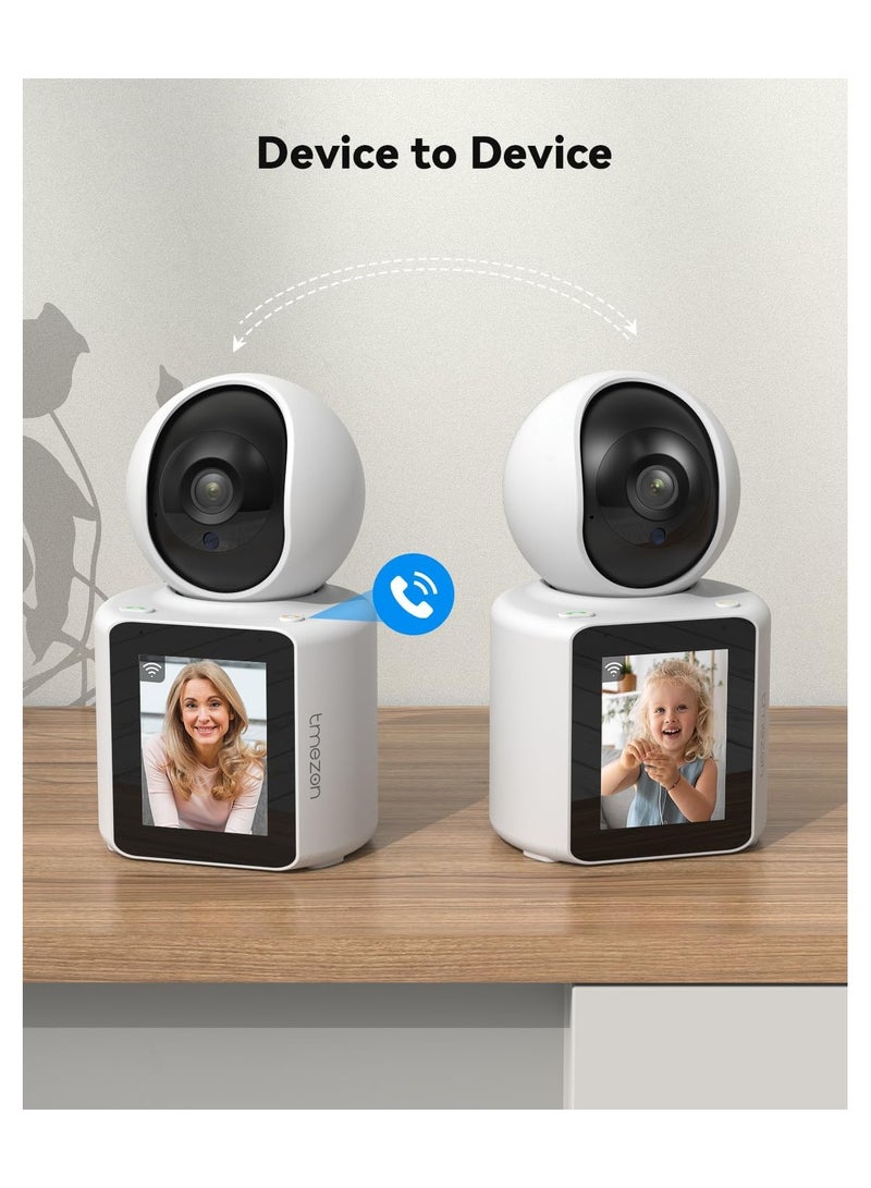 MHR Wireless Security Camera with Two-Way Video Calling, HD WiFi Surveillance Camera with Motion Detection, Night Vision & App Control for Home & Office - Image 4