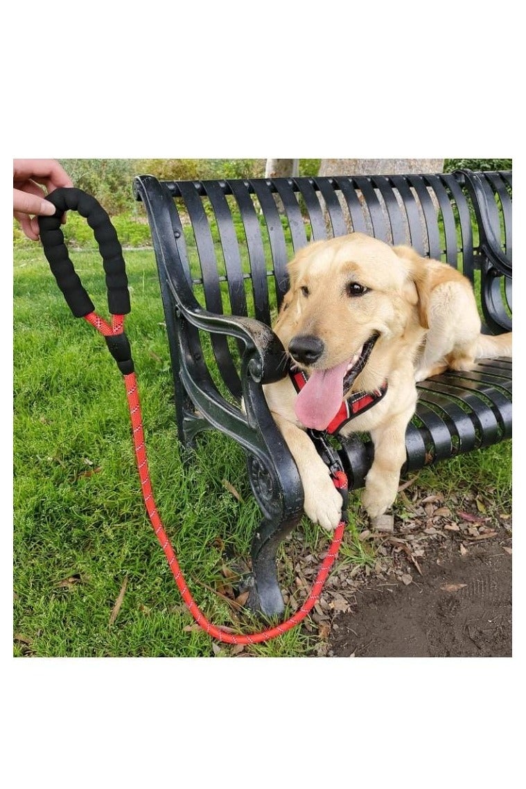 حبل عاكس قوي للكلاب والحيوانات الأليفة يستخدم خيوط عاكسة مميزة للحيوانات الأليفة الصغيرة إلى الكبيرة - Image 5