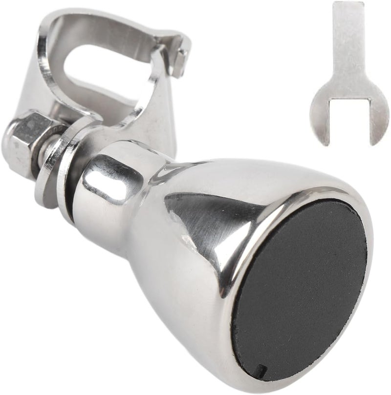 Boat Steering Wheel Knob 316 Stainless Steel Polished 43mm Diameter - Enhanced Maneuver Control, Easy Installation for Yachts, Trucks & Cars - Image 1