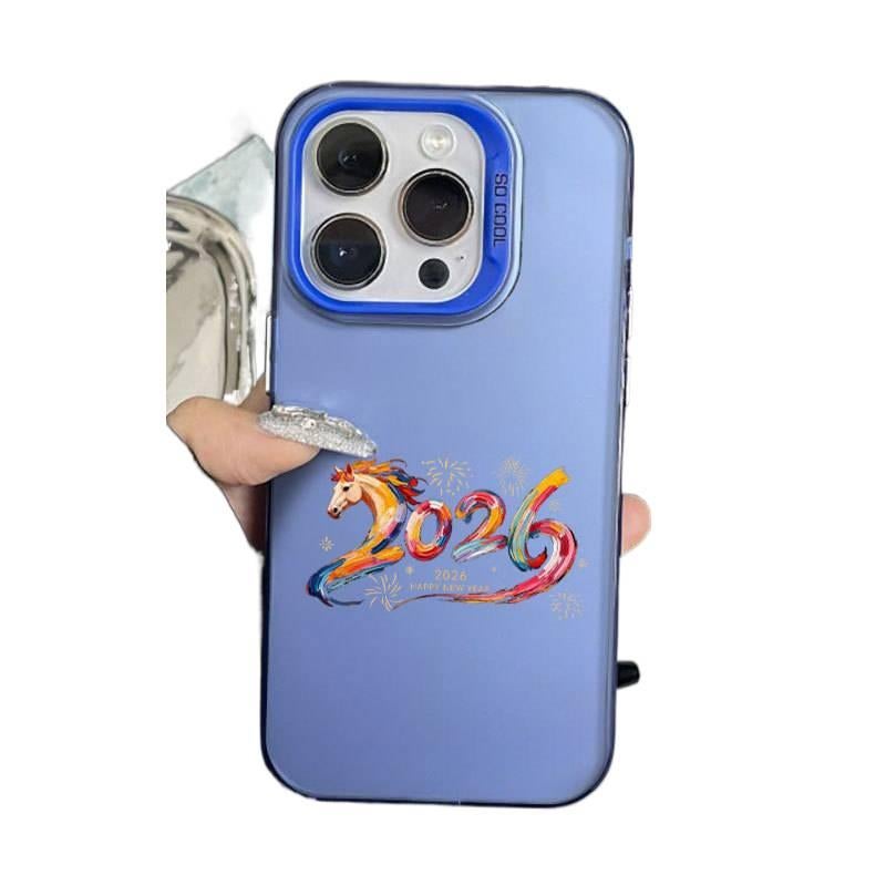 iPhone 14 Plus Case , Laser , Cover for iPhone 14 14 Plus 14 Pro 14 Pro Max , PC , Year of the Horse 2026 Pattern - Image 5