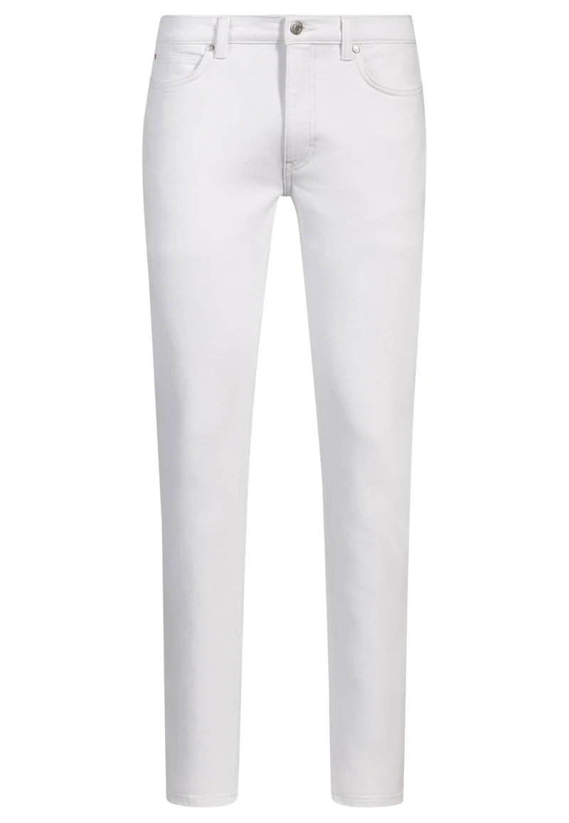 HUGO Extra-slim-fit jeans in white stretch denim