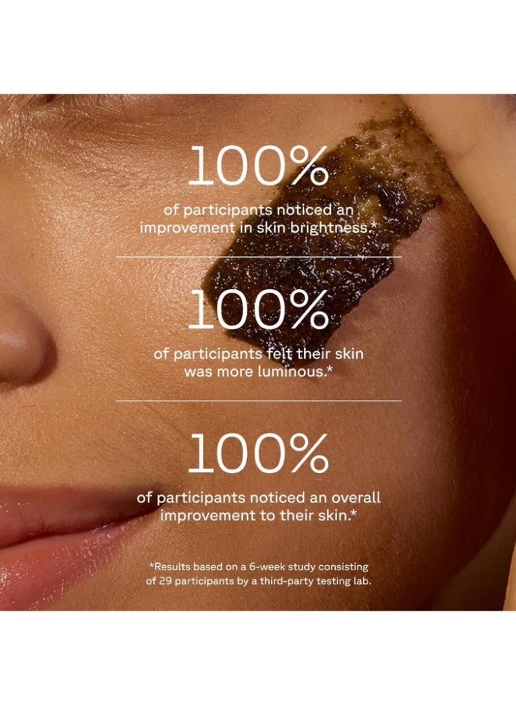 Acure Brightening Facial Scrub 118ml – Sea Kelp & French Green Clay Exfoliator for Dull Skin - Image 3