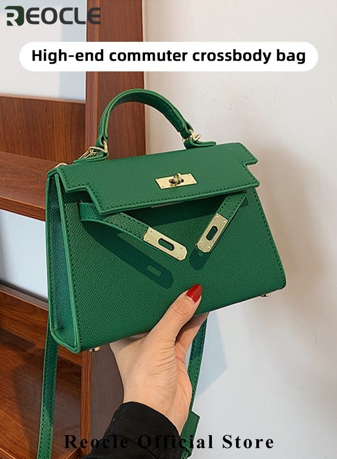 REOCLE Womens Handbags Crossbody Bags Top Handle Satchel with Detachable Strap Luxury Tote Work Bag PU Fashion Designer Handbags Purses - Image 3