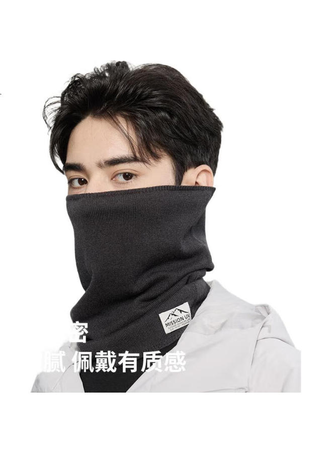 Mission Uv Wool Thermal Neck Gaiter For Men, Autumn And Winter Outdoor Cycling Neck Protection, Windproof And Cold-Resistant, Men'S Warm Neck Warmer Scarf - Image 3