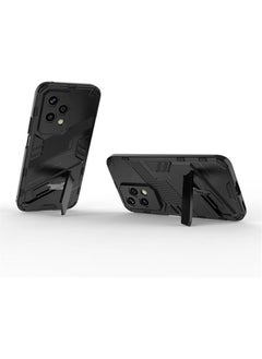 Generic Honor 200 Lite 5G Case, Anti-Fall Drop Protection, Hybrid Heavy Duty Protection Shockproof Defender with Invisible Kickstand Armor Case for Honor 200 Lite 5G, Black  - Image 3