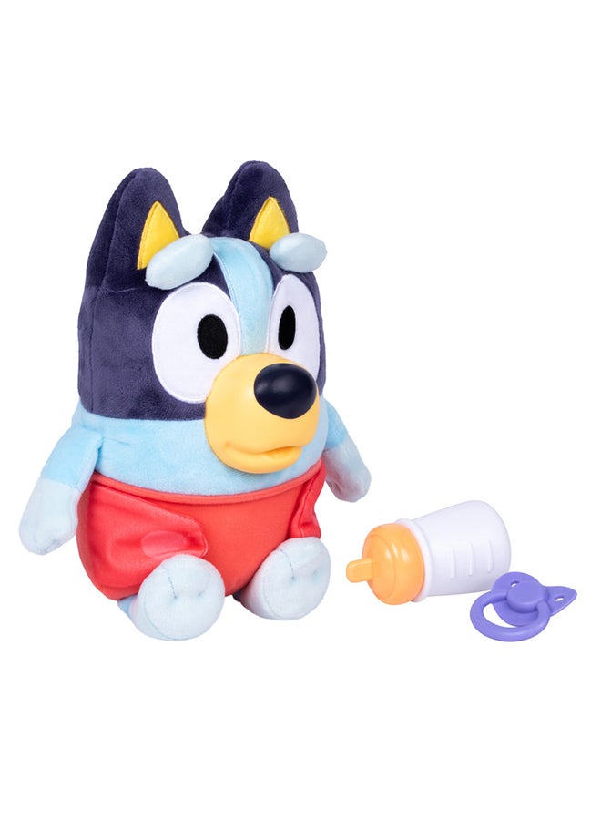 BLUEY S13 PLUSH CUDDLE & CARE BABY BLUEY  - Image 4