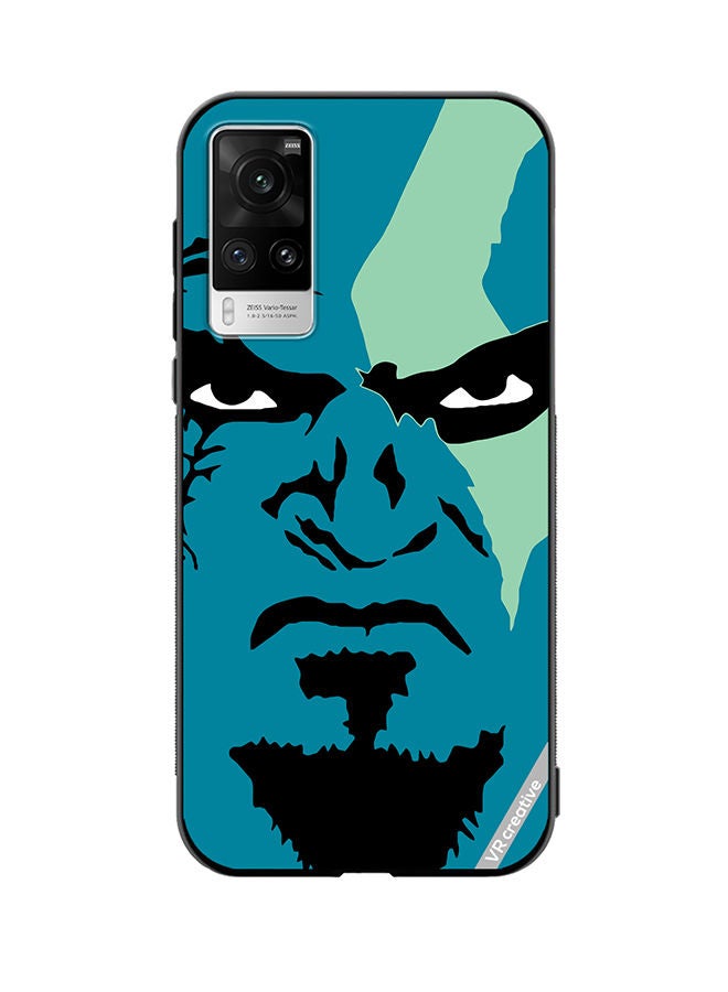 VR CREATIVE Protective Case Cover For Vivo X60 Pro Face God Of War Design Multicolour - Image 1
