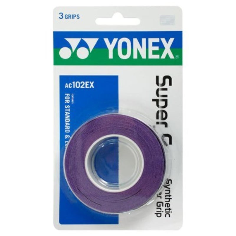 Yonex Super Grap Deep Purple 3 Pack - Image 2