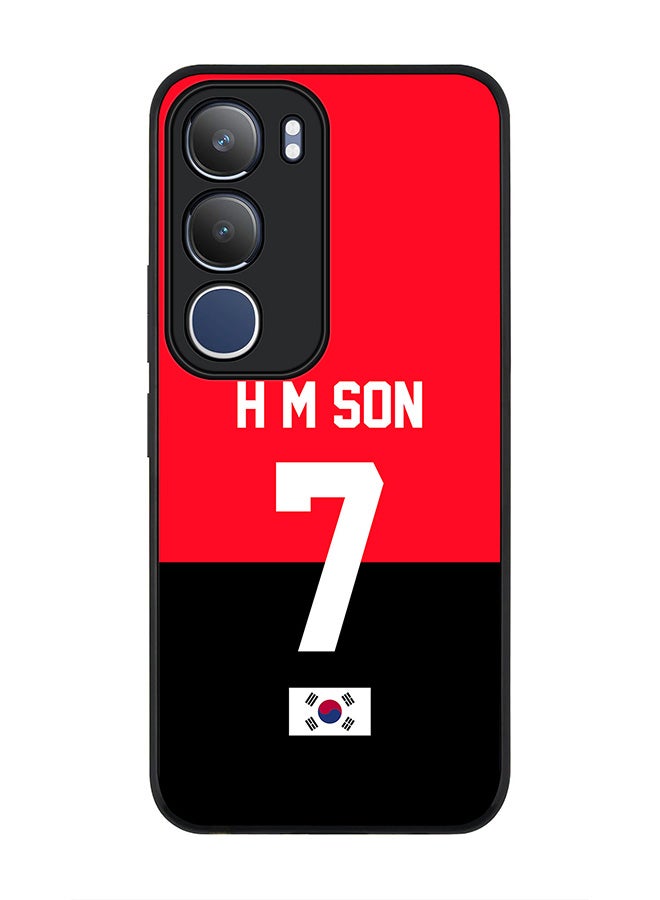 Stylizedd For vivo Y19s / Y19s Pro Case,Slim fit Camera Protection, Shockproof Thin Phone cover  - Football - South Korea - H M Son