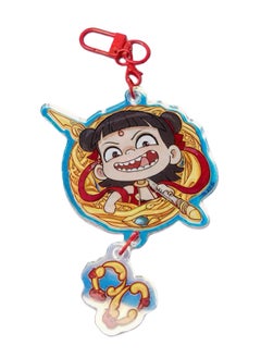 WAIKIL ''Nezha 2'' Acrylic Mobile Phone Decoration Pendant Movie Peripheral Keychain - NaZha  - Image 1