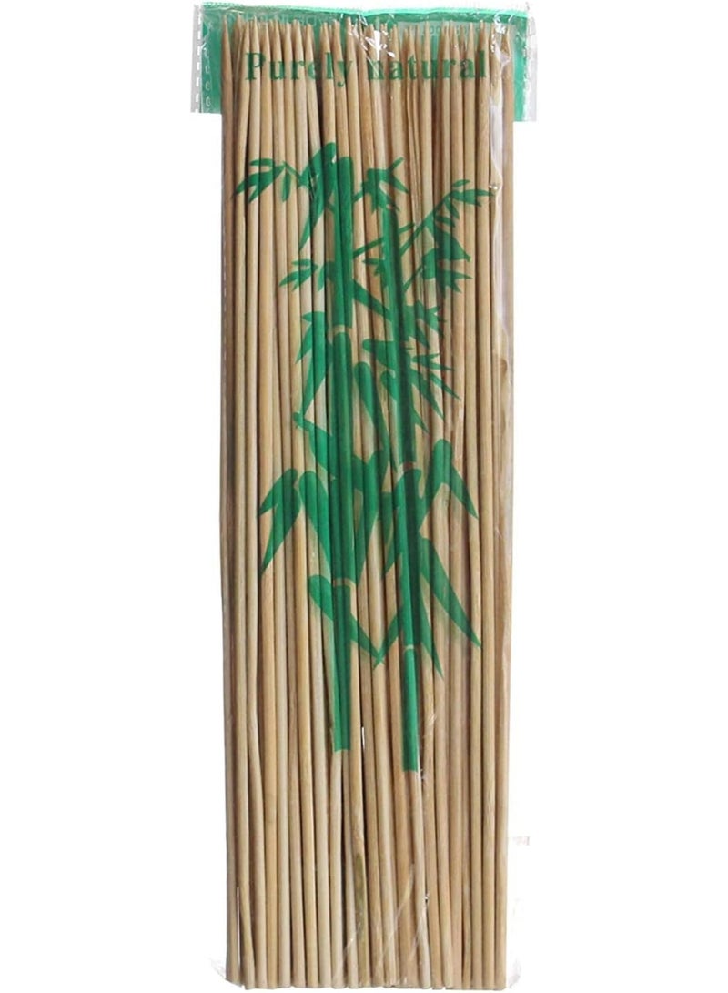 zoba MT Bamboo BBQ Skewers - 30 cm - Packaging May Vary - Image 2