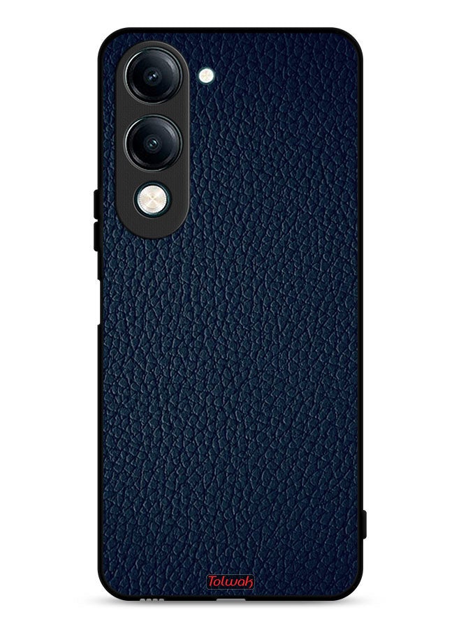 Tolwak vivo Y04 Protective Case Cover Leather Pattern - Image 1