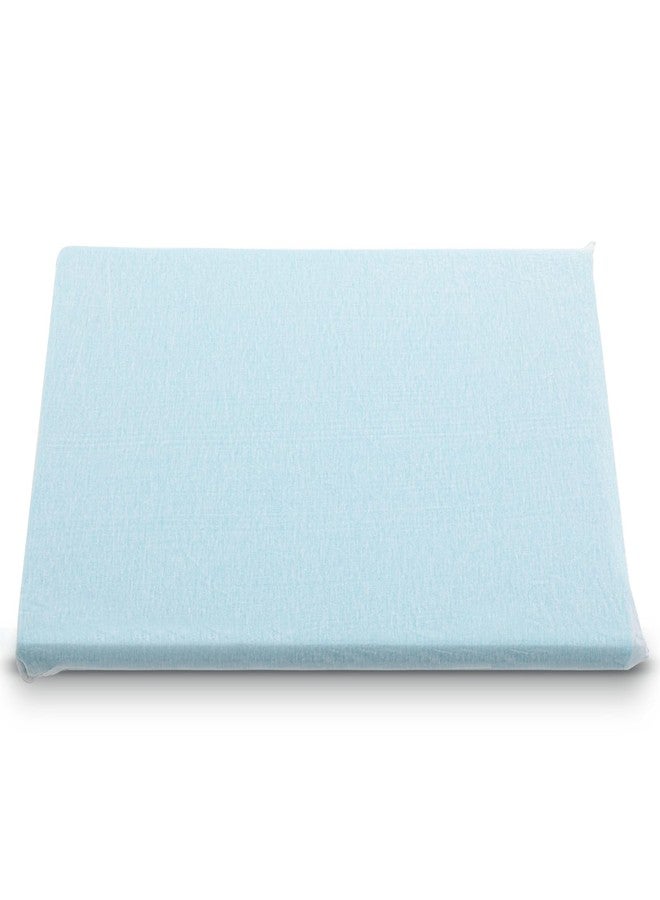 Beeveer 1 Pcs Adjustable Memory Foam Pillow, Thin Height 1.2'' Soft Insert Slim Flat Pillow for Neck Support Neck Pain Relief for Back, Side, Stomach Sleeper (23.6'' x 14.2''x 1.2'', Blue) - Image 1