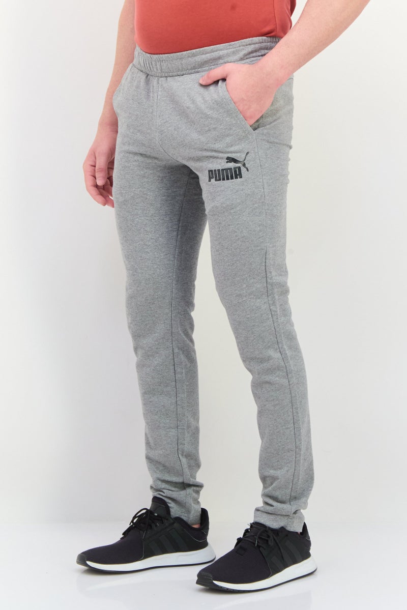 PUMA Men Slim Fit Brand Logo Training Track Pant, Grey - Image 2