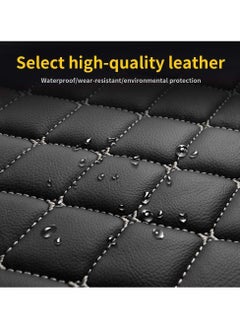 WINCA Car Floor Mats Compatible With Ford explorer 2016 -2018 PVC Leather Non-slip Weather Color Available (Black)  - Image 4