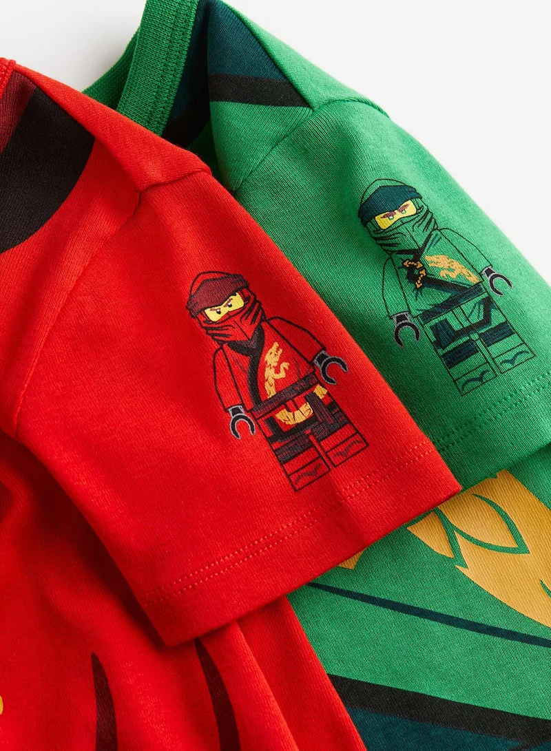 اتش اند ام Kids 2 Pack Assorted T-Shirt & Shorts Set