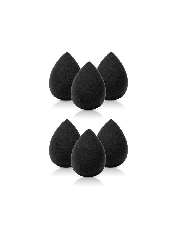 Kanza 6 Pcs Makeup Sponge Blender Professional Beauty Sponge Foundation Blending Blender Flawless for Cream Powder and Liquid Makeup Puff