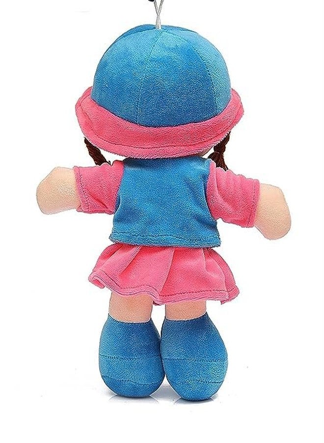 جلانس دمية غلانس الناعمة واللطيفة ذات المظهر الجميل | ألعاب محشوة جذابة | اجذب انتباهك بدمية ليتل دارلينغ (فتاة أدي الزرقاء، 40 سم) - Image 2