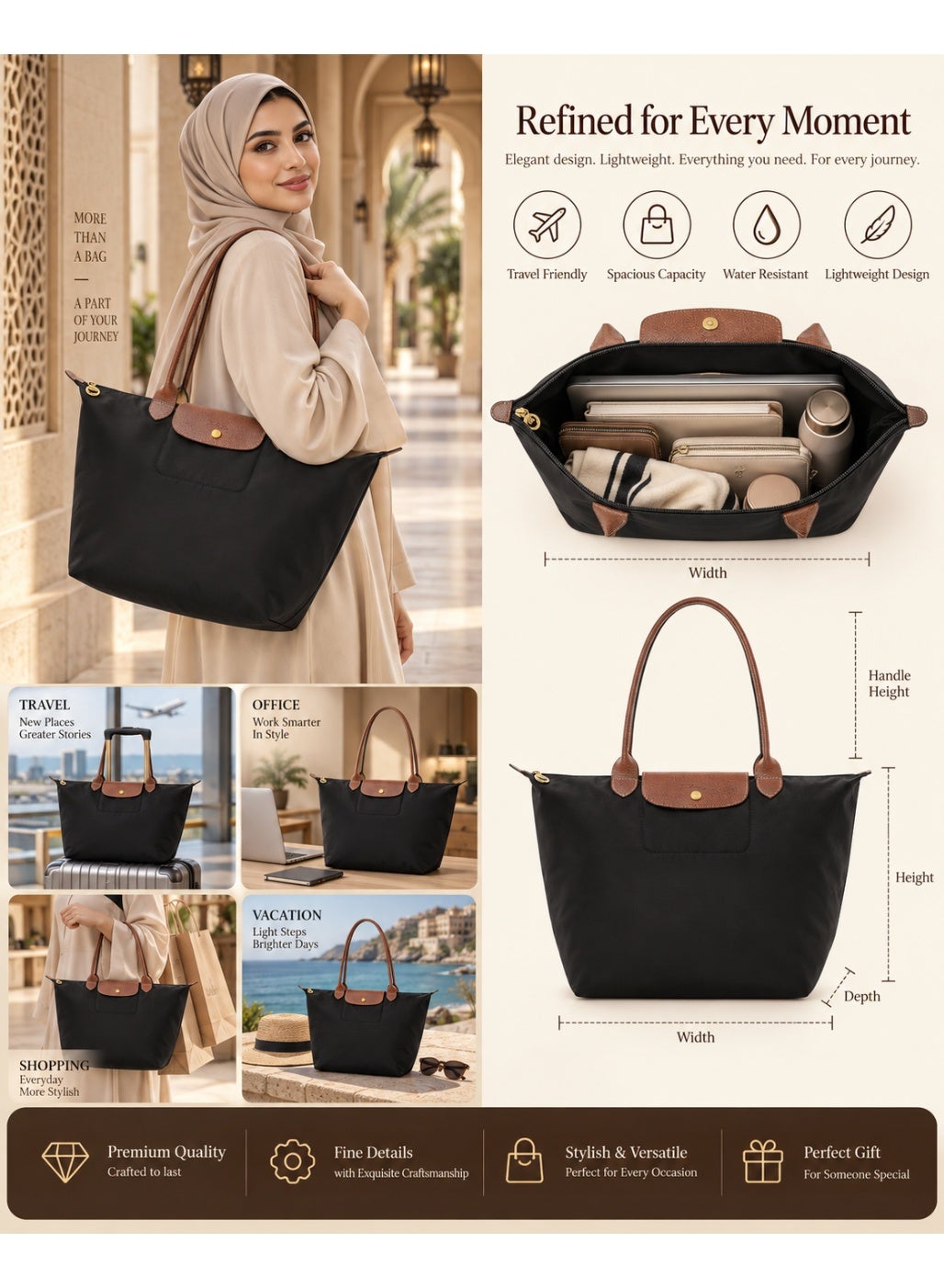 Women Tote Handbag Should Bags Medium