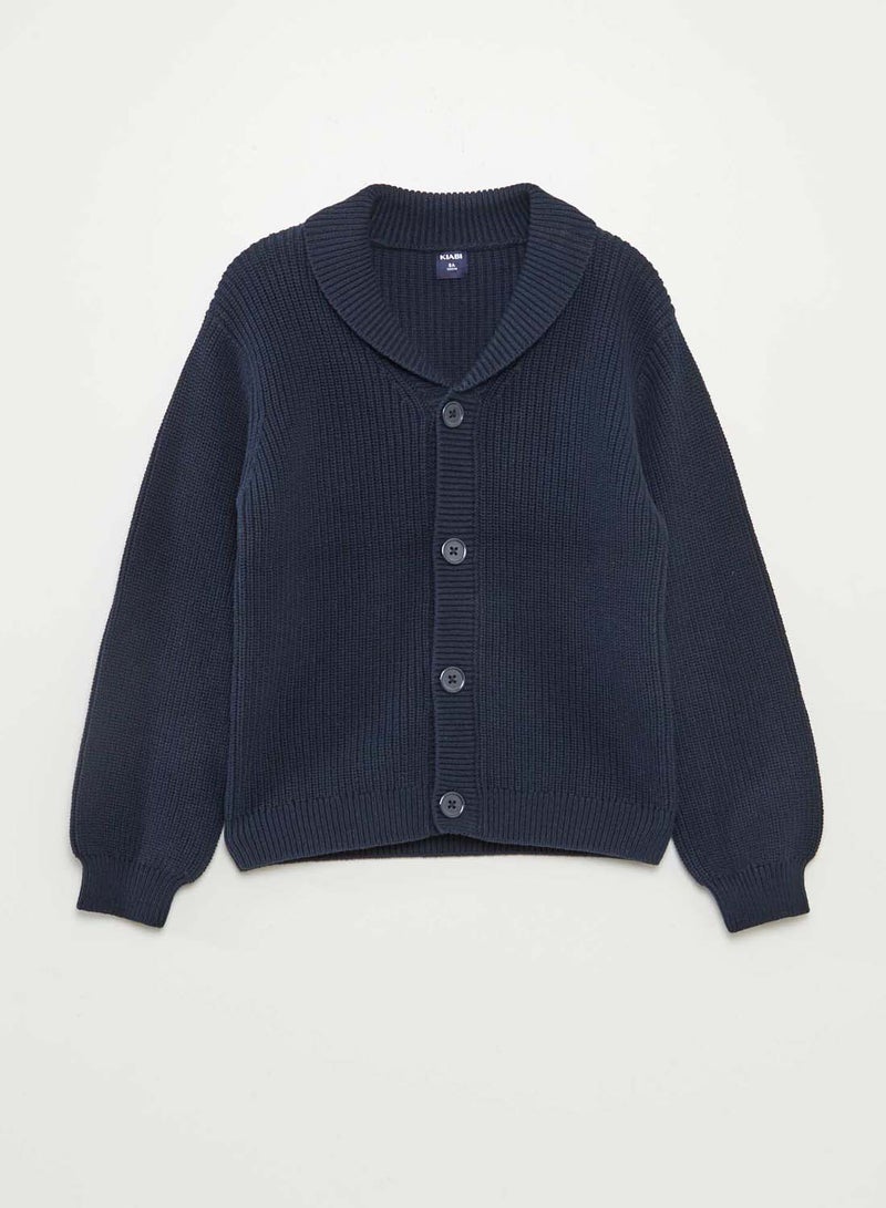 كيابي كاردجان تريكو للأولاد – أزرق