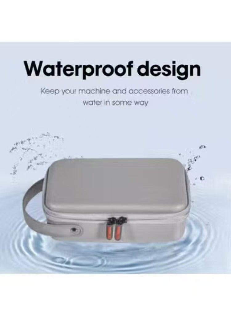 Carry Case for DJI OSMO Pocket 3, Portable Waterproof PU Storage Bag, Store Osmo Pocket 3 Accessories - Image 3