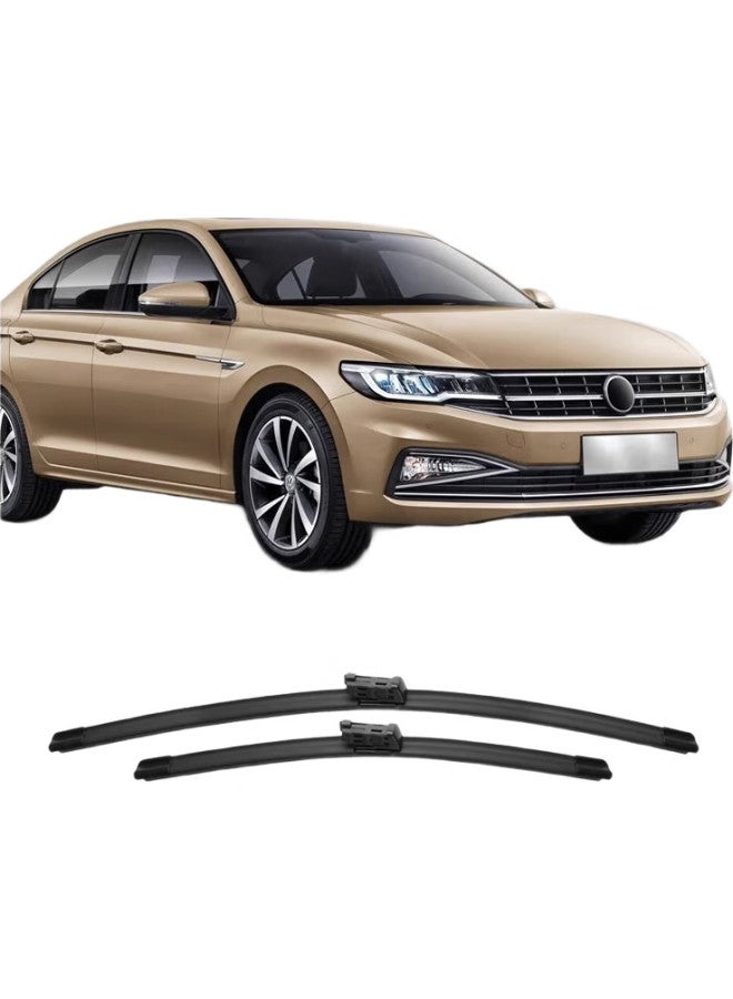 Speed Paisu 19-25 Volkswagen New Bora/Tuguan/Tanjing Wiper Blades, Original Boneless Wiper Blades, Rubber Strips, Silent, 25/18 - Image 1