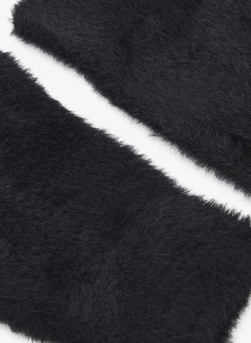 Ginger Cozy Knitted Gloves - Image 3