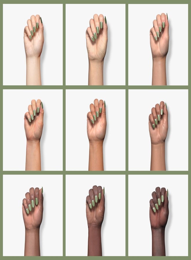 duri Nail Polish, 720 Barefoot, Creamy Pastel Green, Full Coverage, Glossy Finish, Fast Drying, 0.45 Fl Oz - Image 4