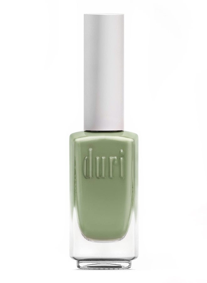 duri Nail Polish, 720 Barefoot, Creamy Pastel Green, Full Coverage, Glossy Finish, Fast Drying, 0.45 Fl Oz - Image 1