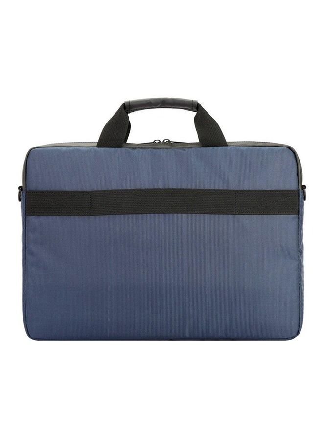 L'AVVENTO حقيبة كتف رفيعة للكمبيوتر المحمول مقاس 14 بوصة باللون الأزرق - Image 2