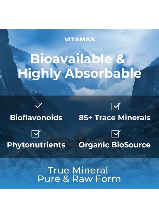Vitamax Sea Moss 3000mg Maca 1000mg Black Seed Oil 2000mg Ashwagandha 1000mg Bladderwrack, Turmeric - Manuka, Elderberry, Vitamins C & D3, Chlorophyll, Zinc, Black Pepper - Made in USA (60 Count (Pack of 1) - Image 4