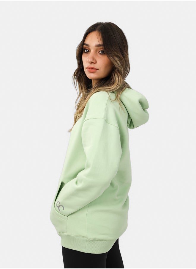 SHECHICK - SheChick Iconic Mint Over Sized Hoodie - Image 1