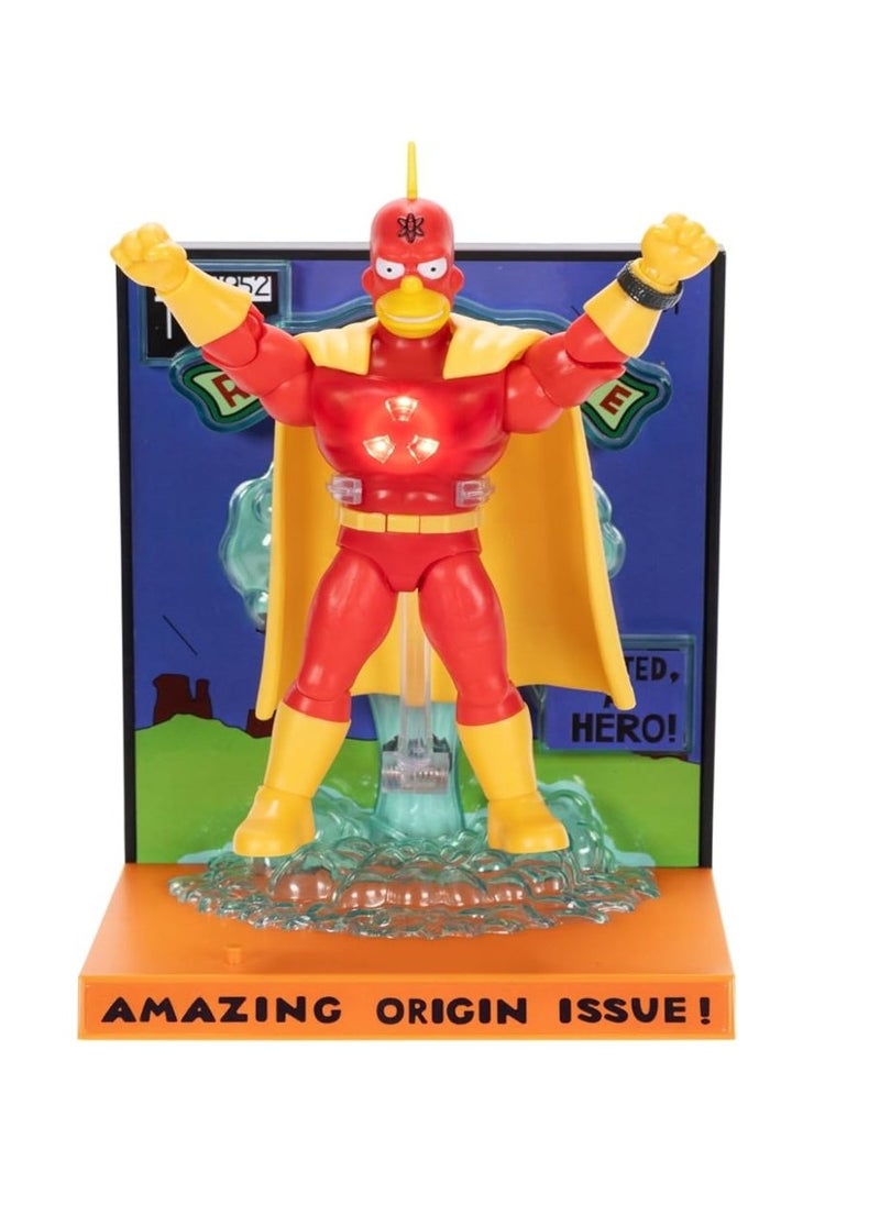 Jakks THE SIMPSONS -The Simpsons Fig 5"PremiumRadioactiveMan  - Image 1