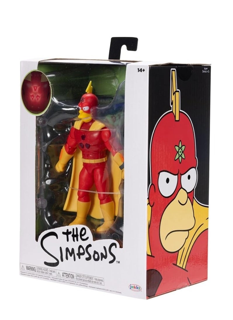 Jakks THE SIMPSONS -The Simpsons Fig 5"PremiumRadioactiveMan  - Image 3