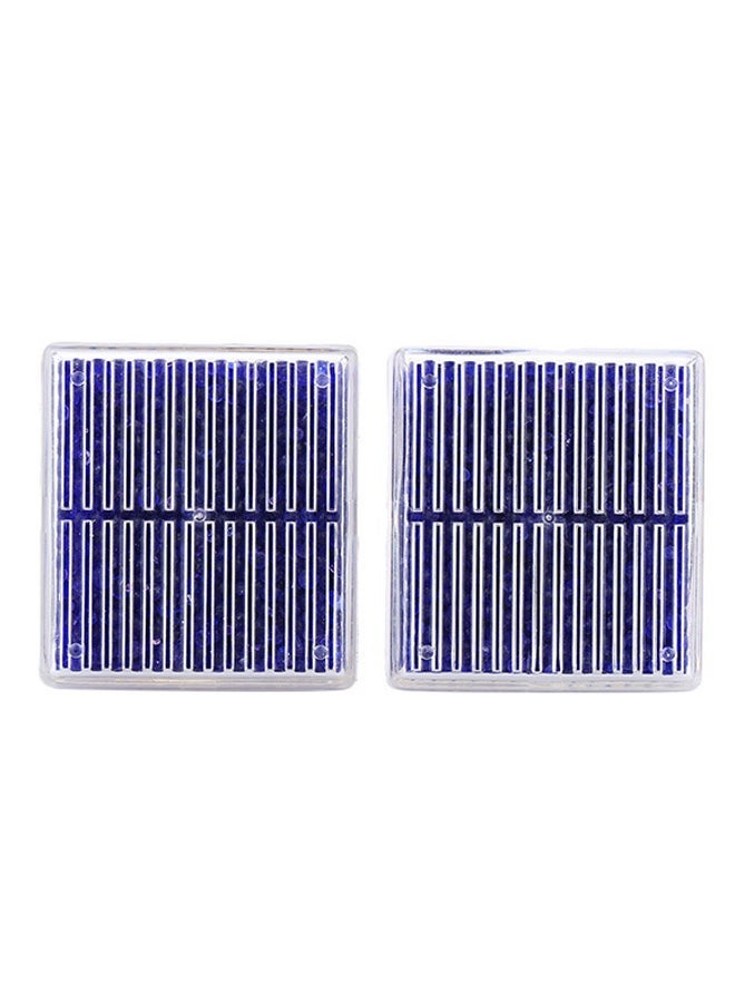 NIBEMINENT Moisture Absorber Silica Gel, Pack of 2 Blue/Clear - Image 1