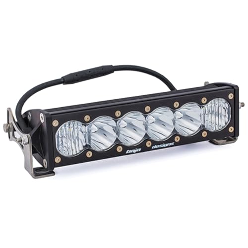Baja Designs بار ضوء LED بارتفاع 10 بوصة من باجا ديزاينز 45-1003 OnX6 - مجموعة قيادة، أسود - Image 1
