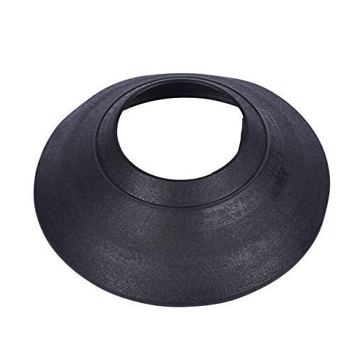 Oatey Oatey-14137 14137 Rain Collar 3"-4" No-Calk Roof Flashing, Black - Image 1