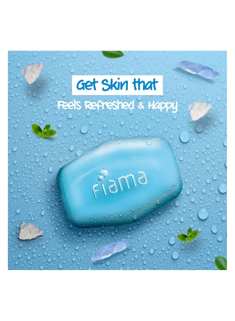 Fiama Men Refreshing Pulse Gel Bar With Sea Minerals & Skin Conditioners 125g - Image 4