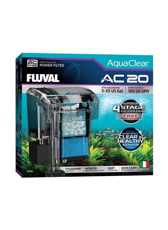 Fluval - Zeo-Carb for AC20/AC30 Power Filter, 2.1 oz / 60 g - Promotes Clear Water, Improves Fish Health, for Use in Freshwater & Saltwater Aquariums - Image 5