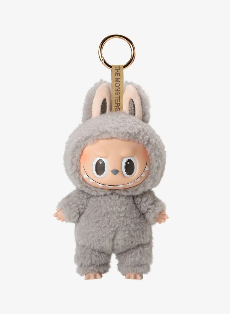 Doll pendant LABUBU1.0 Labu vinyl face plush blind box Macaron 1 single box(High quality version) - Image 1