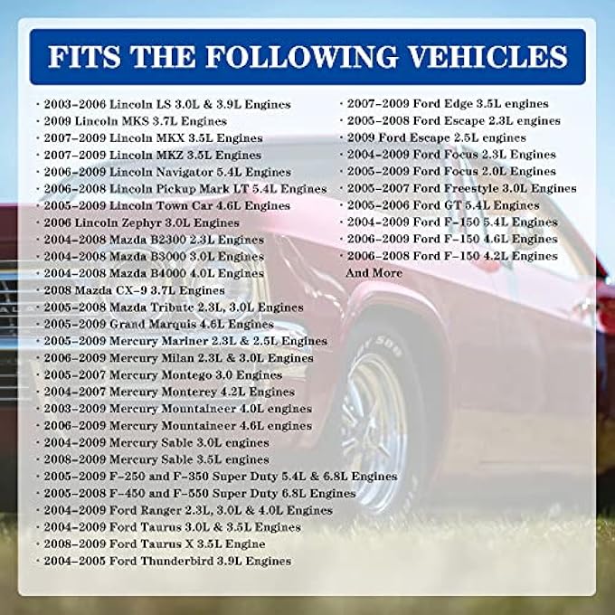 AdvanEX مستشعر تدفق الهواء الشامل بديل أصلي متوافق مع فورد لينكولن ميركوري E150 إسكيب إكسبلورر Mkt Mks Mkx B2300 B3000 جراند ماركيز ميلان سابل 3L3Z12B579Ba - Image 5