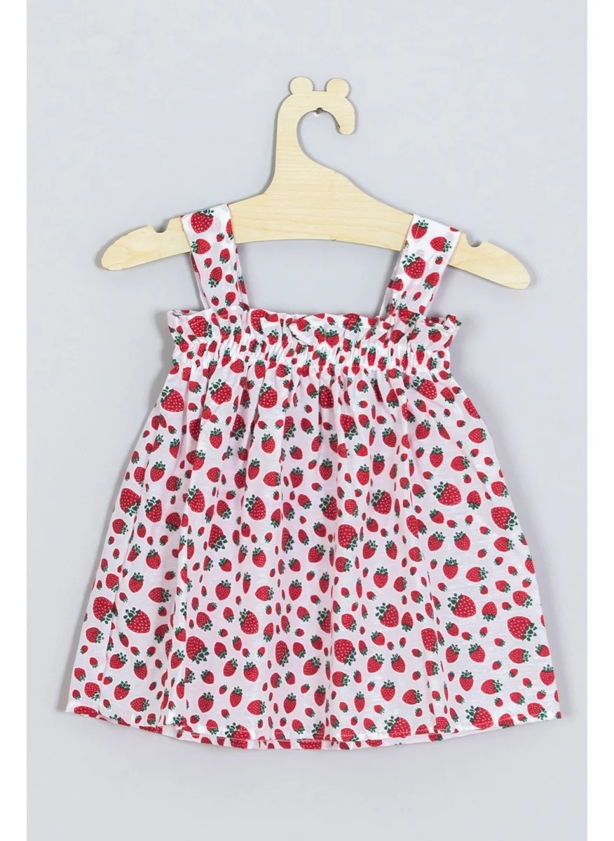 Ada Bebek Çocuk Ada Baby Child Strawberry Dress 006