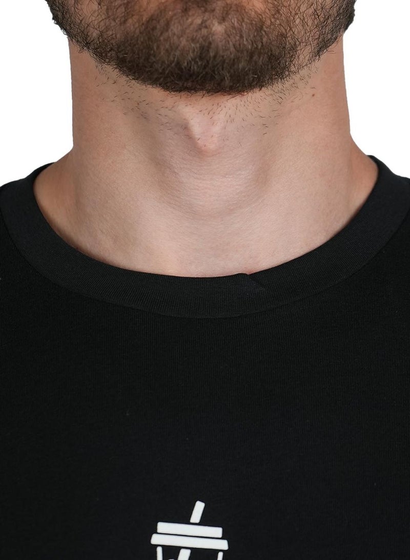 GIORDANO Men's Slim Fit Cotton Jersey Message Print Tee - Image 3