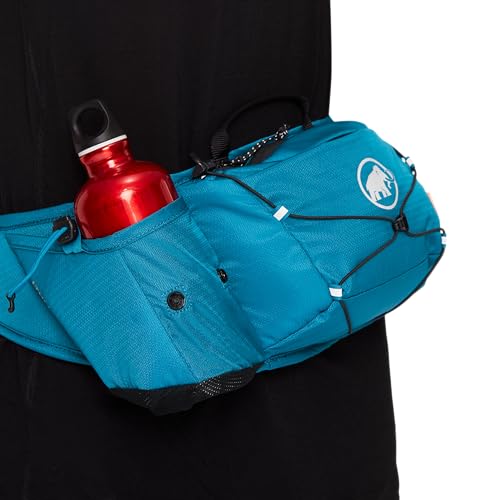 Mammut Lithium Hiking Waistpack for Adults Lightweight Travel Waist Bag with Water Bottle Holder Marine 3L - Image 3
