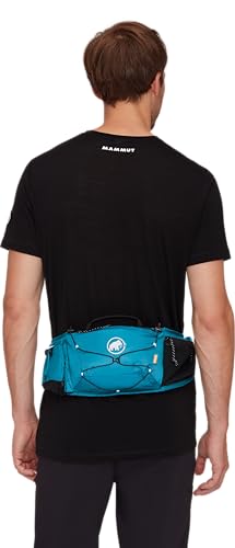 Mammut Lithium Hiking Waistpack for Adults Lightweight Travel Waist Bag with Water Bottle Holder Marine 3L - Image 1